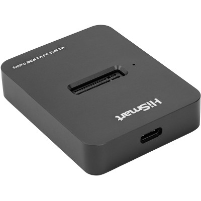 Док-станція для одного SSD-накопичувача M.2 SATA/NVME, USB-A, USB-C