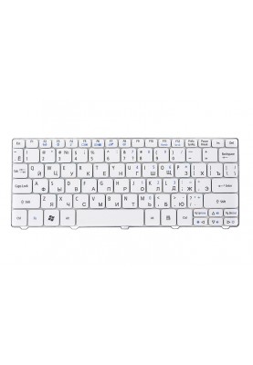 Клавиатура для ноутбука ACER Aspire One 521, eMachines 350 белый, без фрейма