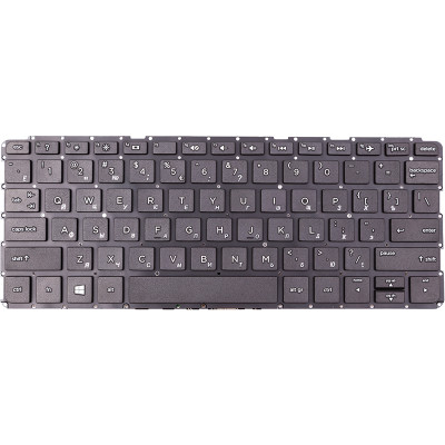 Клавіатура для ноутбука HP Pavilion TouchSmart 11-E, чорна