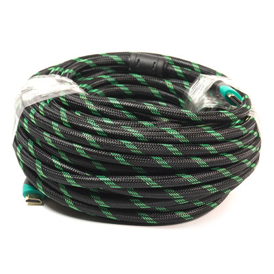 Відео кабель PowerPlant HDMI - HDMI, 25м, позолочені конектори, 2.0V, Double ferrites, Highspeed