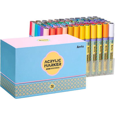 Акрилові маркери Arrtx AACM-083M-72C
