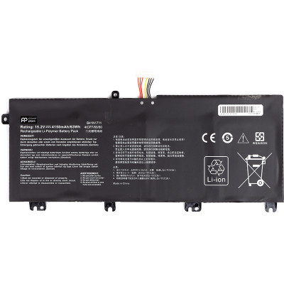 Акумулятор PowerPlant для ноутбуків ASUS ROG Strix GL503VM (B41N1711) 15.2V 4150mAh