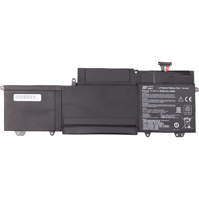 Акумулятор PowerPlant для ноутбуків ASUS VivoBook U38N (C23-UX32) 7.4V 6600mAh