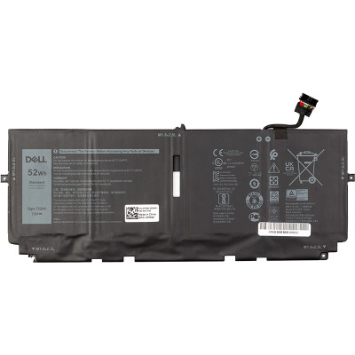 Акумулятор для ноутбуків DELL XPS 13 9300 (722KK) 7.6V 6500mAh (original)