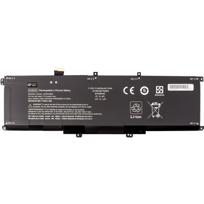 Акумулятор PowerPlant для ноутбуків HP ZBook Studio X360 G5 (ZG06XL) 11.55V 6200mAh