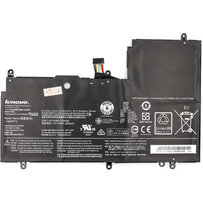 Акумулятор для ноутбуків LENOVO Yoga 3 14 Series (L14M4P72) 7.4V 45Wh (original)