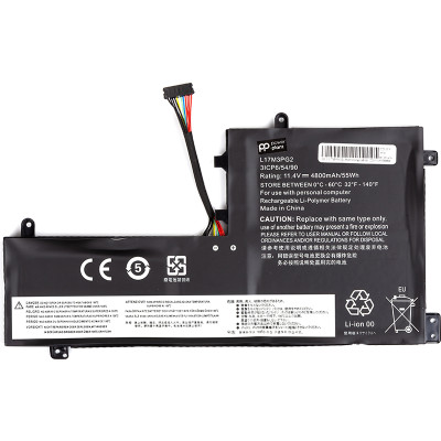 Акумулятор PowerPlant для ноутбуків LENOVO Legion Y730 (L17M3PG2) (long cable) 11.4V 4800mAh