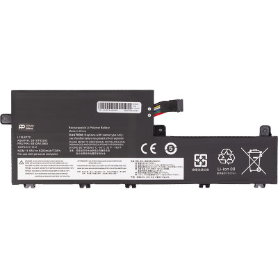 Акумулятор PowerPlant для ноутбуків LENOVO ThinkPad T15P Gen 1 (L19L6P72) 11.55V 6200mAh