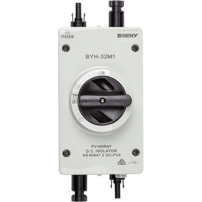 Вимикач навантаження BENY 4P, 32A, 1000V, MC4, IP66