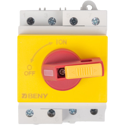 Автоматичний вимикач навантаження HiSmart 4P, 32A, 1200V DC