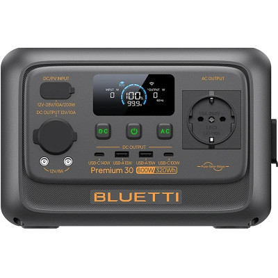 Зарядна станція Bluetti Premium 30 V2 320Wh 88889mAh 600W