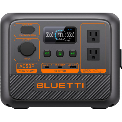 Зарядна станція Bluetti AC50P 504Wh 140000mAh 700W