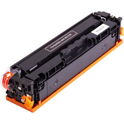 Картридж PowerPlant HP Color LaserJet Pro M255dw (W2110X) BK (з чипом)