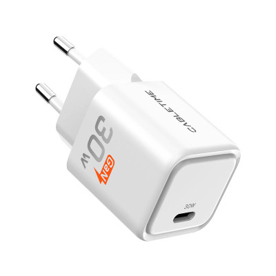 Зарядний пристрій CableTime GaN PD3 30W (G30AW)