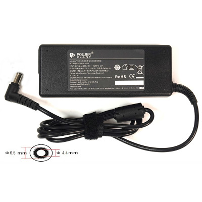 Блок живлення для ноутбуків PowerPlant SONY 220V, 19.5V 92W 4.74A (6.5*4.4)