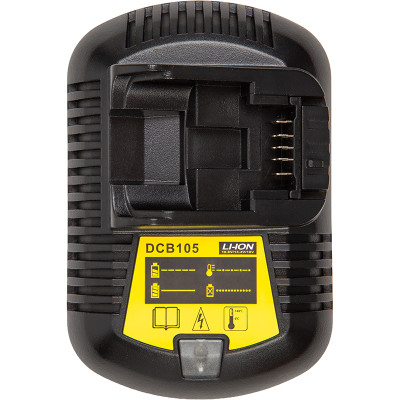 Зарядний пристрій PowerPlant для електроінструментів DEWALT DCB105, 12V-20V 1.5A, Li-ion Зарядний пристрій PowerPlant для електроінструментів DEWALT DCB105, 12V-20V 1.5A, Li-ion