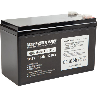 Акумулятор LiFePO4 PowerPlant 12V, 10Ah, T2, T1
