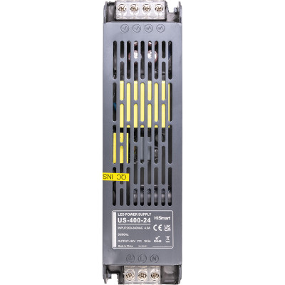 Блок живлення HiSmart 24V, 16.5A, 400W