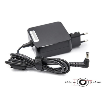 Блок живлення для ноутбуків PowerPlant ACER, ASUS 220V, 19V 65W 3.42A (5.5*2.5) wall mount
