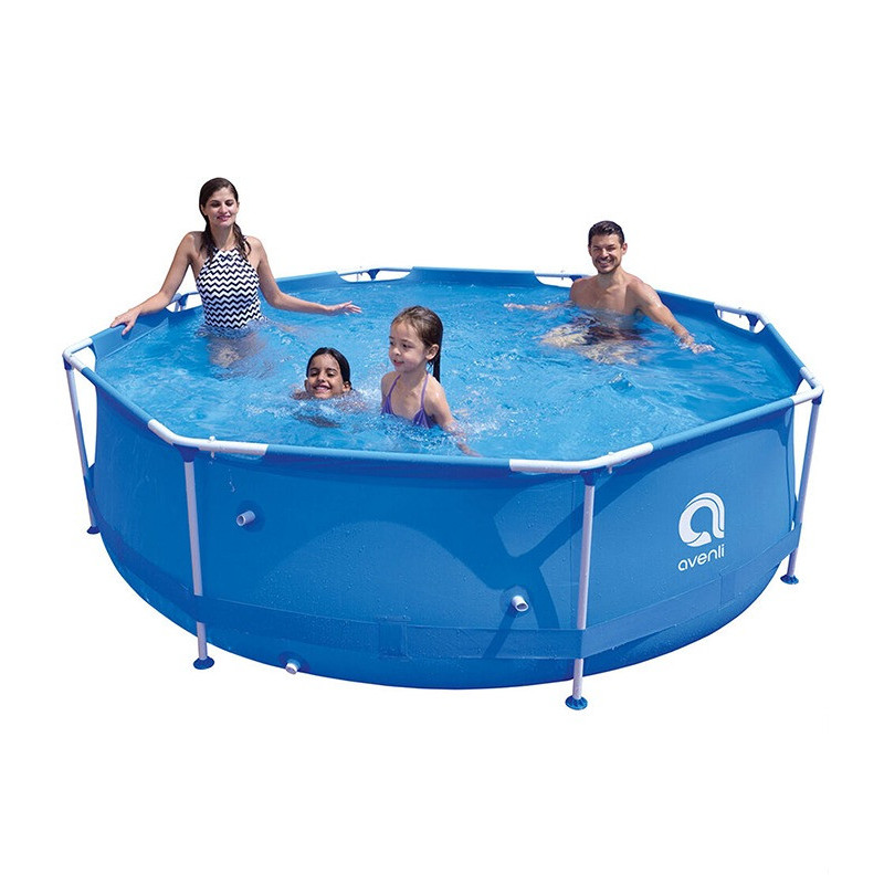 Батут Atleto 140 см Green із захисною сіткою (21000402)