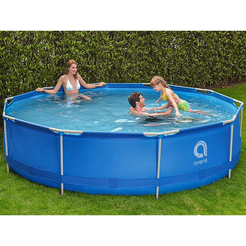 Батут Atleto 140 см Green із захисною сіткою (21000402)