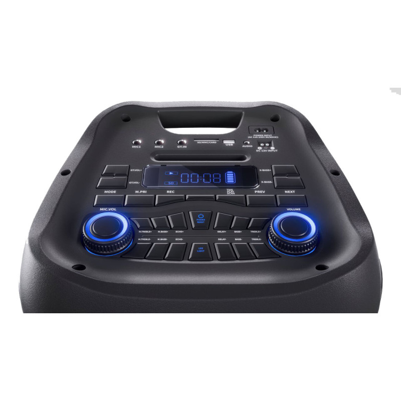 Акустична Bluetooth система MANTA SPK 5450 300 Вт + мікрофон, пульт, підсвітка (10 годин роботи від акумулятора)