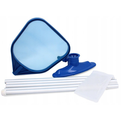 Набір для чищення басейнів з насадкою-пилососом для дна, 249 см, Avenli (Польща)