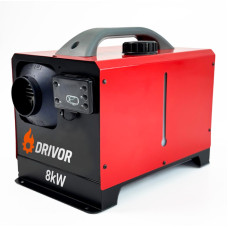 Автономний дизельний обігрівач (Webasto) Drivor 8 кВт (12В/24В/220В) з LCD-дисплеєм та пультом ДК Автономний дизельний обігрівач (Webasto) Drivor 8 кВт (12В/24В/220В) з LCD-дисплеєм та пультом ДК