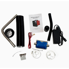 Автономний дизельний обігрівач (Webasto) CARWIN 10 кВт (12В/24В/220В) з LCD-дисплеєм та пультом ДК