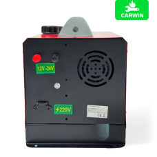 Автономний дизельний обігрівач (Webasto) CARWIN 5 кВт (12В/24В/220В) з LCD-дисплеєм та пультом ДК