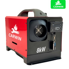 Автономний дизельний обігрівач (Webasto) CARWIN 8 кВт (12В/24В/220В) з LCD-дисплеєм та пультом ДК