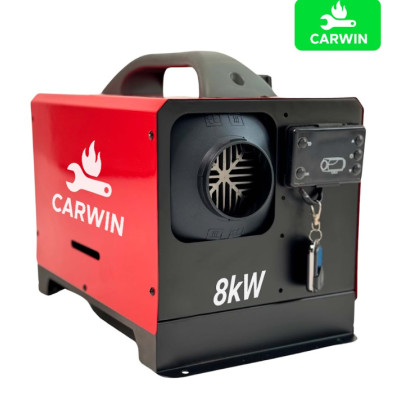 Автономний дизельний обігрівач (Webasto) CARWIN 8 кВт (12В/24В/220В) з LCD-дисплеєм та пультом ДК