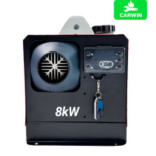 Автономний дизельний обігрівач (Webasto) CARWIN 8 кВт (12В/24В/220В) з LCD-дисплеєм та пультом ДК