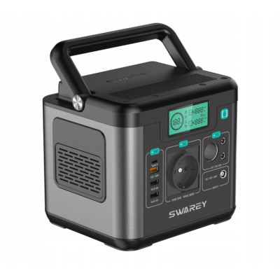 Зарядна станція SWAREY S160 потужність 300 Вт, ємність 222 Вт*год, швидка зарядка 65W, MPPT Зарядна станція SWAREY S160 потужність 300 Вт, ємність 222 Вт*год, швидка зарядка 65W, MPPT
