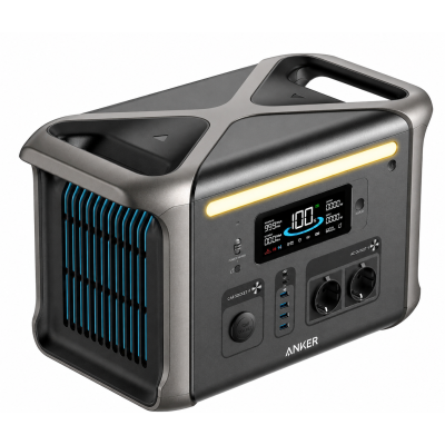 Портативна зарядна станція Anker SOLIX F1500 1536 Вт·год 1800 Вт LiFePO4 UPS (A1772311)