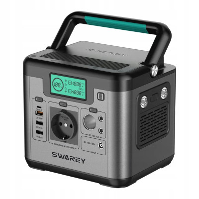 Портативна зарядна станція Swarey S500 Pro 518 Вт/год