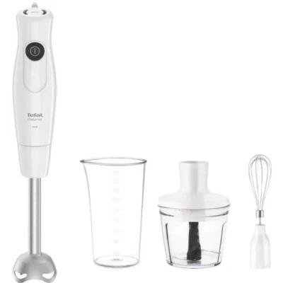 Блендер Tefal 600Вт, нерж.ножк, чопер, венчик, стакан HB533138