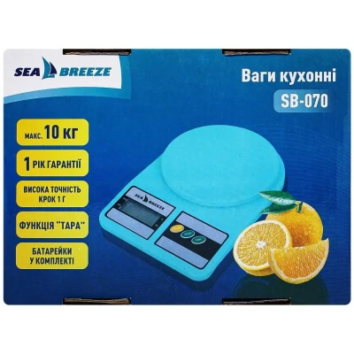 Ваги кухонні Seabreeze 10кг SB-070