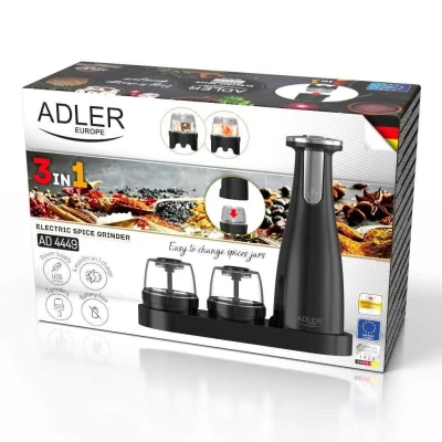 Подрібнювач спецій електр Adler AD 4449 Black