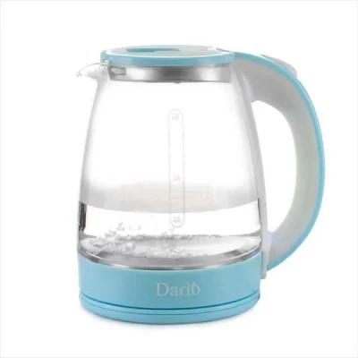 Чайник скло Dario DR1802 Blue