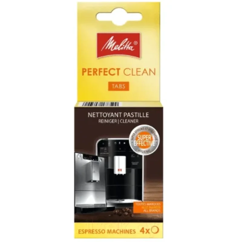 Таблетка для кавомашин Melitta PERFECT CLEAN CLEANER TABS 4x1,8G