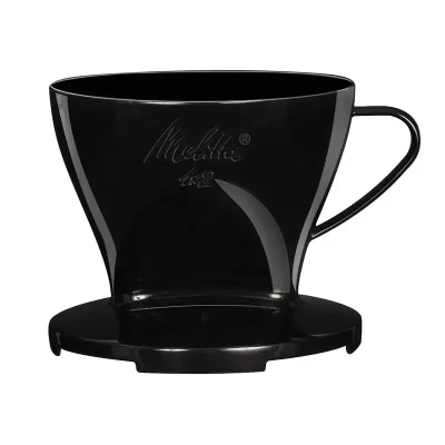 Пуровер Melitta Porcelain FilterCone 1X2 Black (4006508217557)