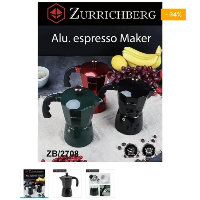 Кавоварка гейзерна Zurrichberg ZB-2708