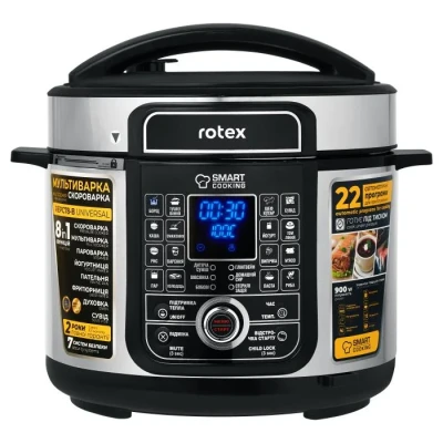 Мультиварка-скороварка Rotex REPC78-B