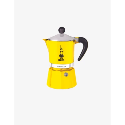 Кавоварка гейзерна Bialetti Rainbow Yellow 1 CUP 0004981