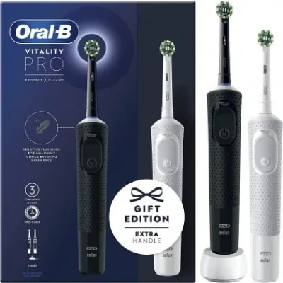 SALE!!! Зубна щітка Oralb PRO Vitality D103 duo edition D103.423.3H