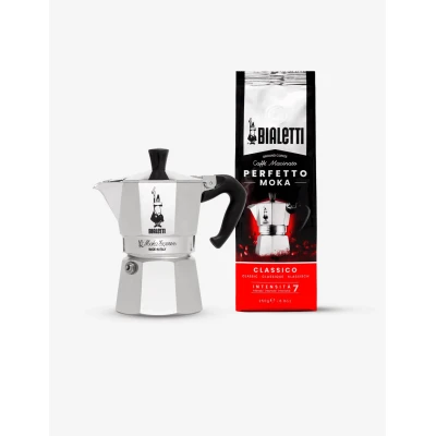 Набір Bialetti Moka + кава мелена Perfetto Moka Classico 6TZ 0003545