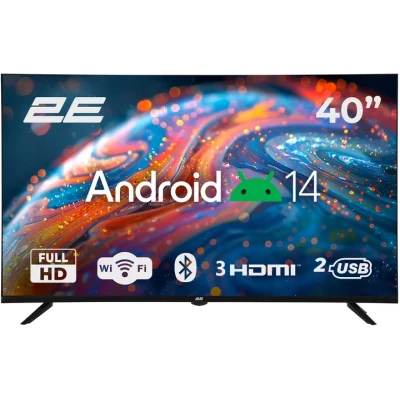 Телевізор 2E діагональ 40" FHD 2E-40A07B Телевізор 2E діагональ 40" FHD 2E-40A07B