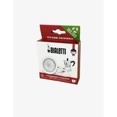Набір Bialetti 3 ущільнювачі + сито (1ч) 0800031