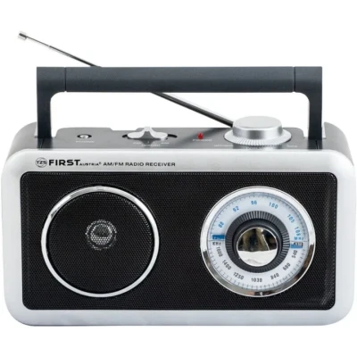 HIFI Міні-радіоприймач First (AM/FM, працює від мережі/батарейок) FA-1905-BA HIFI Міні-радіоприймач First (AM/FM, працює від мережі/батарейок) FA-1905-BA